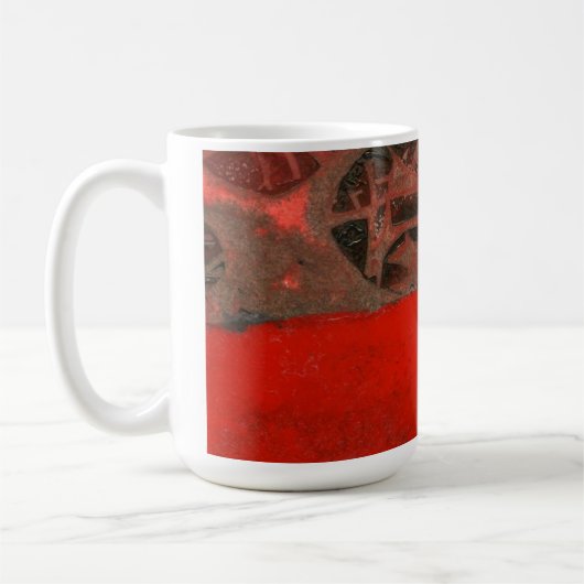 Abstrakte Design-Tasse Kaffeetasse (Links)