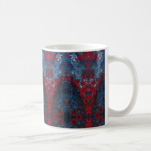 Abstrakte Design-Tasse Kaffeetasse (Rechts)