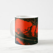 Abstrakte Design-Tasse Kaffeetasse (Vorderseite Links)