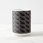 Abstrakte Design-Tasse "Many Paths Tiled" Kaffeetasse (Mittel)