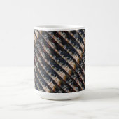 Abstrakte Design-Tasse "Silent Thunder 2 Tiled" Kaffeetasse (Mittel)