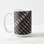 Abstrakte Design-Tasse "Silent Thunder 2 Tiled" Kaffeetasse (Links)