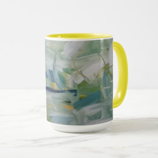 Abstrakte Design-Tasse Tasse (VorderseiteRechts)