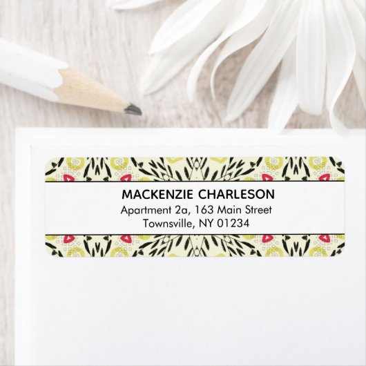 Abstrakte Designadresse für grünes Wasser (Insitu)