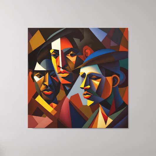 Abstrakte Designkunst Leinwanddruck (Vorderseite)