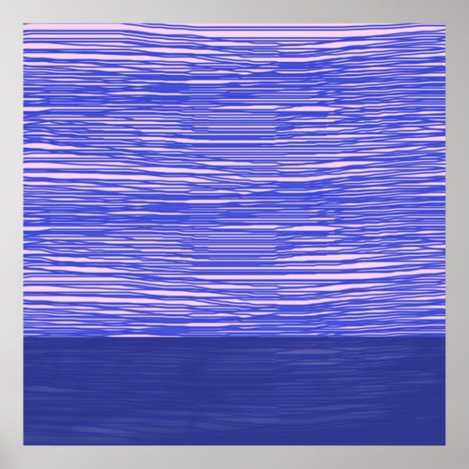 abstrakte Designkunst Poster (Vorne)