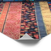 Abstrakte Designs Poster (Ecke)