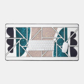 Abstrakte Desktop-Matte Schreibtischunterlage (Tastatur & Maus)