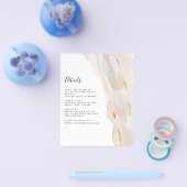 Abstrakte Details | Haushalt Flyer (Einzeln)