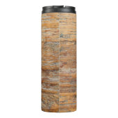 Abstrakte Detailstruktur aus altem Holz, schön, v Thermosbecher (Rückseite)