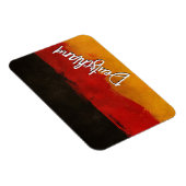 Abstrakte deutsche Flagge Magnet (Rechte Seite)