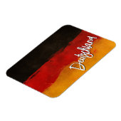 Abstrakte deutsche Flagge Magnet (Linke Seite)