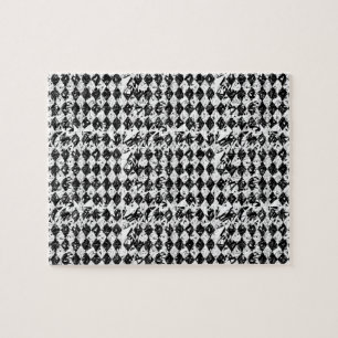 Abstrakte Diamanten Puzzle