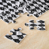 Abstrakte Diamanten Puzzle (Seite)