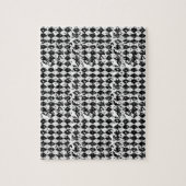 Abstrakte Diamanten Puzzle (Vertikal)