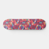 Abstrakte Diamanten Skateboard (Horizontal)