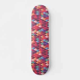 Abstrakte Diamanten Skateboard