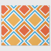 Abstrakte diamantengeometrische geschenkpapier (Flach)