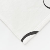 Abstrakte Digitalarbeit 10 Fleecedecke (Ecke)