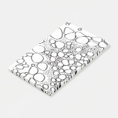 Abstrakte Digitalarbeit 10 Post-it Klebezettel (angewinkelt)