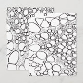 Abstrakte Digitalarbeit 10 Postkarte (Vorne/Hinten)