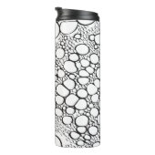 Abstrakte Digitalarbeit 10 Thermosbecher (Nach rechts gedreht)