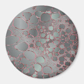 Abstrakte Digitalarbeit 3 Magnet (Vorne)