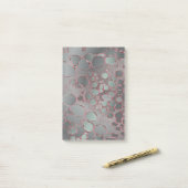 Abstrakte Digitalarbeit 3 Post-it Klebezettel (Auf Schreibtisch)