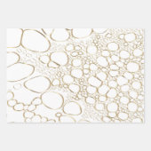 Abstrakte Digitalarbeit 4 Geschenkpapier Set (Vorderseite 3)