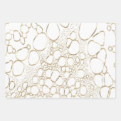 Abstrakte Digitalarbeit 4 Geschenkpapier Set (Vorderseite)