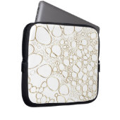 Abstrakte Digitalarbeit 4 Laptopschutzhülle (Vorne Rechts)