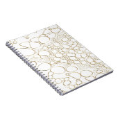 Abstrakte Digitalarbeit 4 Notizblock (Rechte Seite)