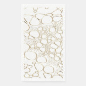 Abstrakte Digitalarbeit 4 Serviette (Vorderseite)