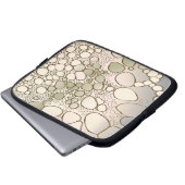 Abstrakte Digitalarbeit 5 Laptopschutzhülle (Vorne Knopf)