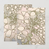 Abstrakte Digitalarbeit 5 Postkarte (Vorne/Hinten)