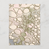 Abstrakte Digitalarbeit 5 Postkarte (Vorderseite)