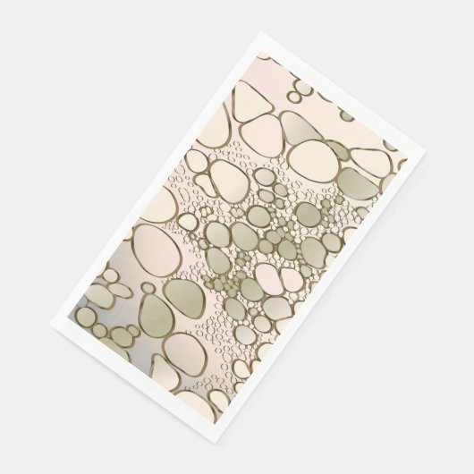 Abstrakte Digitalarbeit 5 Serviette (Ecke)