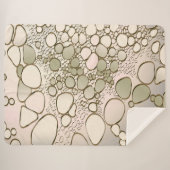 Abstrakte Digitalarbeit 5 Sherpadecke (Vorderseite (Horizontal))