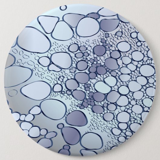 Abstrakte Digitalarbeit 6 Button (Vorderseite)