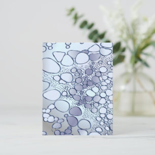 Abstrakte Digitalarbeit 6 Feiertagspostkarte