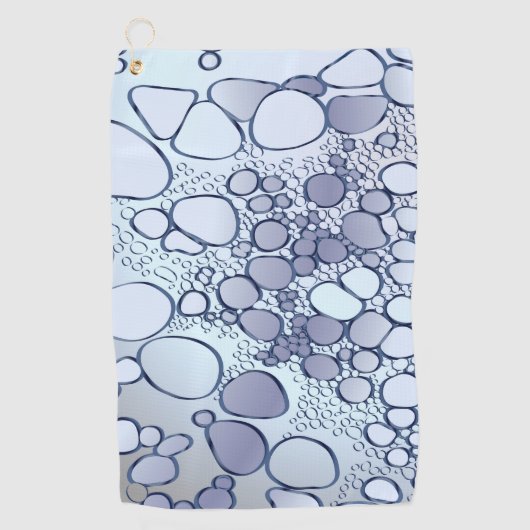 Abstrakte Digitalarbeit 6 Golfhandtuch (Vorderseite)