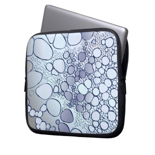 Abstrakte Digitalarbeit 6 Laptopschutzhülle (Vorderseite Links)