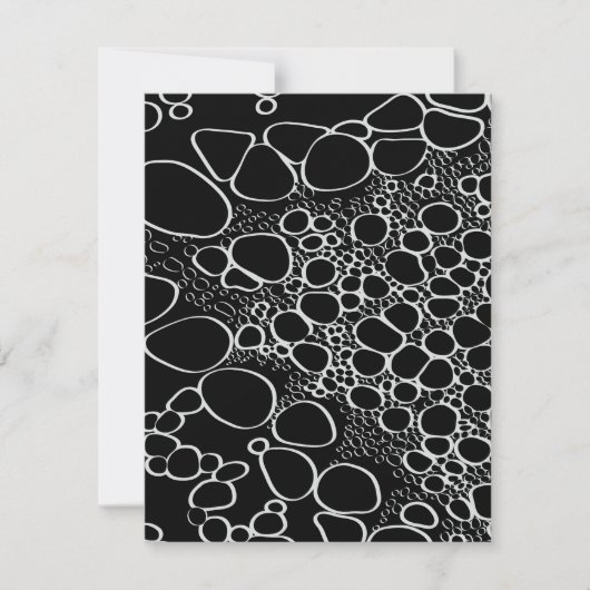 Abstrakte Digitalarbeit 7 Mitteilungskarte (Vorderseite)