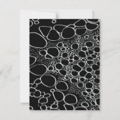 Abstrakte Digitalarbeit 7 Mitteilungskarte (Rückseite)