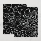 Abstrakte Digitalarbeit 7 Mitteilungskarte (Vorne/Hinten)