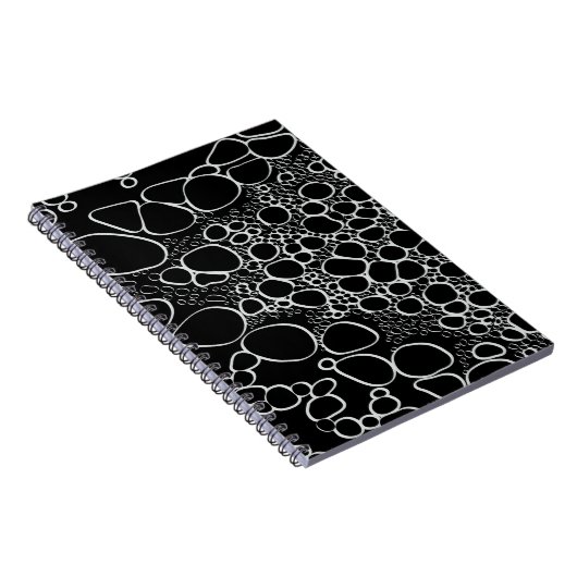 Abstrakte Digitalarbeit 7 Notizblock (Rechte Seite)