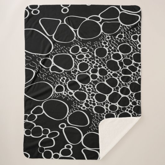 Abstrakte Digitalarbeit 7 Sherpadecke (Vorderseite)