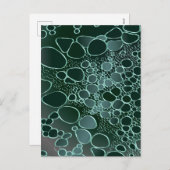 Abstrakte Digitalarbeit 9 Feiertagspostkarte (Vorne/Hinten)