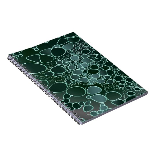 Abstrakte Digitalarbeit 9 Notizblock (Rechte Seite)