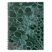 Abstrakte Digitalarbeit 9 Notizblock (Vorderseite)